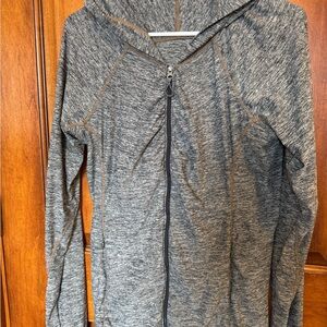 Battle Gray Zip-Up Hoodie